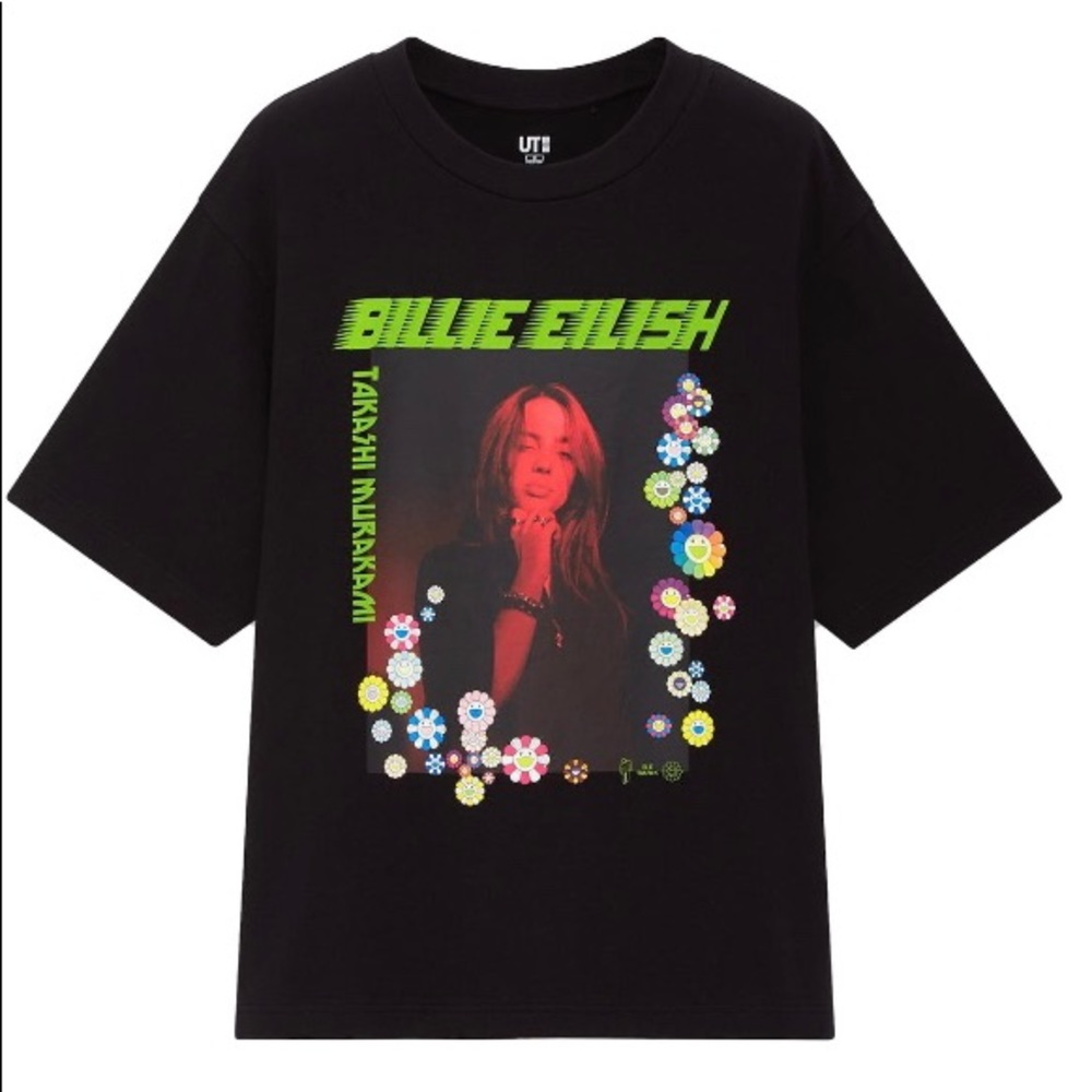 Billie Eilish takashi murakami tee